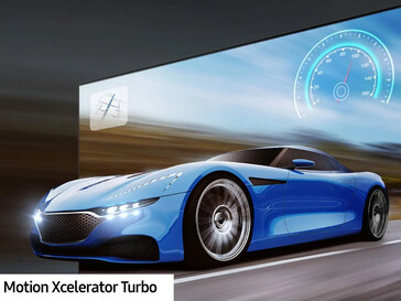 Samsung 83-inch S85D OLED TV gaming (Image source: screenshot, Samsung Electronics)