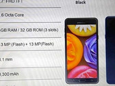 Samsung Galaxy J7 Max Android phablet with MediaTek processor
