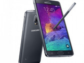 Samsung Galaxy Note 4 Android phablet with Qualcomm Snapdragon 805