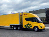 The Tesla Semi tested at DHL. (Image source: DHL)