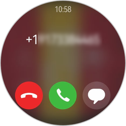 incoming call