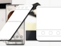 The Xiaomi Flip phone patent borrows heavily from both the Pixel 6 and Galaxy Z Flip3. (Image source: Google/Samsung/CNIPA - edited)