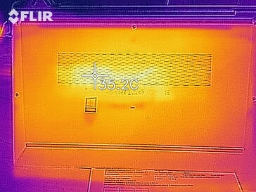 EliteBook 855 G7 thermal image idle (bottom)