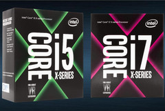 The two Kaby Lake-X CPUs are not supported by Intel&#039;s X399 platform. (Source: Intel)