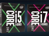 The two Kaby Lake-X CPUs are not supported by Intel's X399 platform. (Source: Intel)