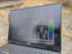 Outdoors under sunlight