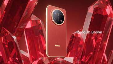 The Honor X9e Pro in Reddish Brown.
