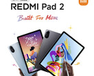 The Redmi Pad 2 comes in two colour options, but not when configured with 4G connectivity. (Image source: Xiaomi - edited)