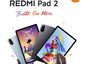 The Redmi Pad 2 comes in two colour options, but not when configured with 4G connectivity. (Image source: Xiaomi - edited)
