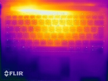 Thermal image - top side