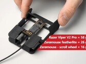 The Zeromouse V35 is an unbelievably light, minimalist gaming mouse that requires some assembly. (Image source: Zeromouse)
