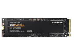 Samsung's 970 EVO NVMe SSD is on sale for US$50, a 29% price cut. (Image via Amazon)