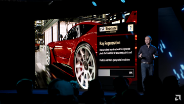 AMD FSR Redstone Ray Regeneration improves ray tracing. (Image source: AMD)