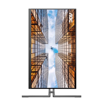 The U27U3XD can be used in pivot mode (Image source: AOC)