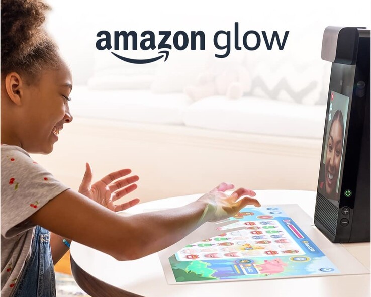 The Amazon Glow interactive video-calling device for kids. (Image source: Amazon)