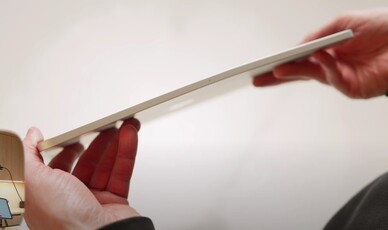 12.9-inch iPad Pro 2022 after the first bend tests