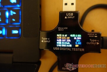 ...up to a maximum of ~70W.