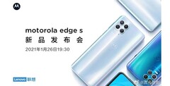 Is this a real Motorola Edge S teaser? (Source: Twitter)
