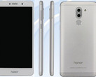 Huawei Honor 6X Android smartphone as shown at TENAA