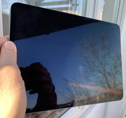 Using the Apple iPad Pro (2018) outside at minimum brightness