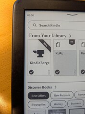 KindleForge is the app store for downloading additional apps for your jailbroken Kindle (Image Source: Notebookcheck)