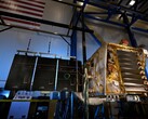 Lunar Trailblazer sitting in a room at Lockheed Martin Space in Colorado during testing (Image source: Lockheed Martin Space)