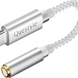 The Questyle Qlink-C is an entry-level USB-C DAC weighing only 5 grams (0.17 oz.). (Image source: Questyle)