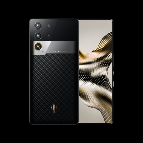 The RedMagic 10 Pro Golden Saga Edition has a sapphire glass back for improved durability. (Image source: RedMagic)