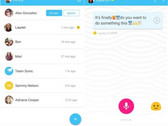 Supersonic Fun Voice Messenger Android app now available for download