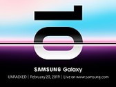 Samsung may have confirmed the Galaxy S10 line's launch date. (Source: Samsung)