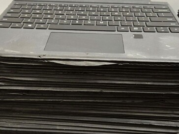 Example of the many frayed Surface keyboards listed on eBay. (Image source: eBay)