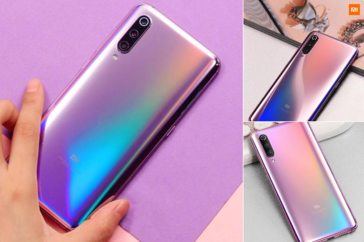 Unicorn pink-lavender Xiaomi Mi 9. (Source: Xiaomi)