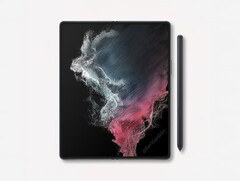 The Galaxy Z Fold4 could launch with the Snapdragon 8 Gen 1. (Image source: Ben Geskin)