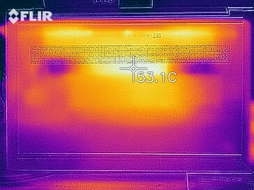 Heat map - Under load (bottom)