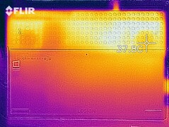 Heat development bottom (idle)