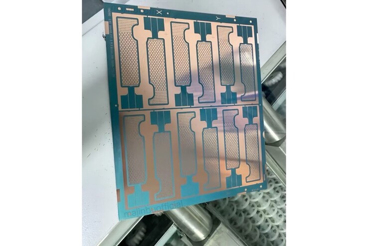 What the base on the iPhone 17 Pro's vapour chamber could look like. (Image source: Majin Bu Official)