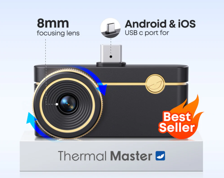 Thermal Master P3 (Image Source: Thermal Master)