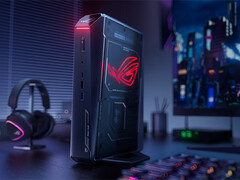 The Asus ROG NUC (2025) now comes in RTX 5060, RTX 5070, RTX 5070 Ti and RTX 5080 laptop GPUs. (Image source: Asus)