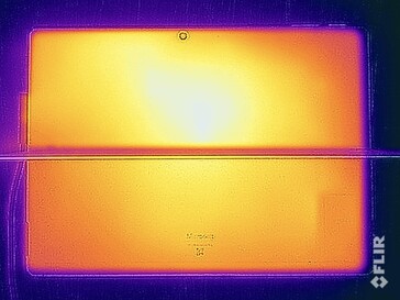 Surface temperatures stress test (back)