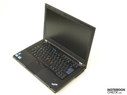 The ThinkPad T420: Last of the beveled keyboard.