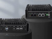 The Topton X4H-XL mini PC boasts dual 10 gigabit SFP+ optical ports. (Image source: Liliputing)