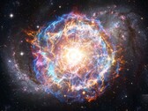 A conceptual image of a supernova