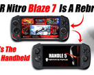 Terrans Force was reportedly planning to upgrade the Handle 5 with the same specs as Acer Nitro Blaze 7 (Image source: ETA Prime)