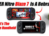 Terrans Force was reportedly planning to upgrade the Handle 5 with the same specs as Acer Nitro Blaze 7 (Image source: ETA Prime)