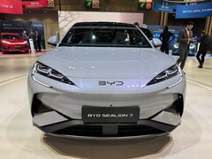 The BYD Sealion 7. BYD launches the Charge Up Australia podcast anchored by popular environmeтtalist to bust EV myths (Image source: Top ELectric SUV)