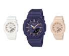 From left to right (pictured), Casio GMAP2100M-7A, GMAP2100M-2A, and GMAP2100M-4A. (Image source: Casio)