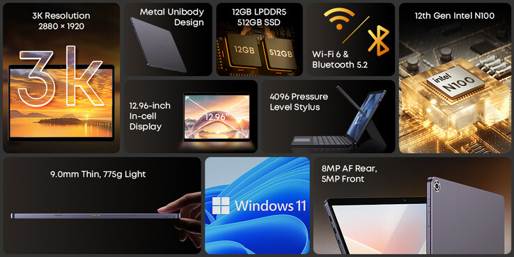Chuwi Hi10 Max: Features at a glance