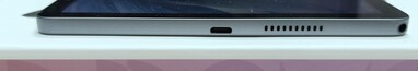 Right side: USB-C port, speaker
