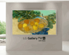 LG's new Gallery TV will be available in 55 and 65-inch sizes. (Image Source: LG)