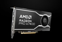 The AMD Radeon Pro W7400 consumes just 55 watts of power (Image source: AMD)